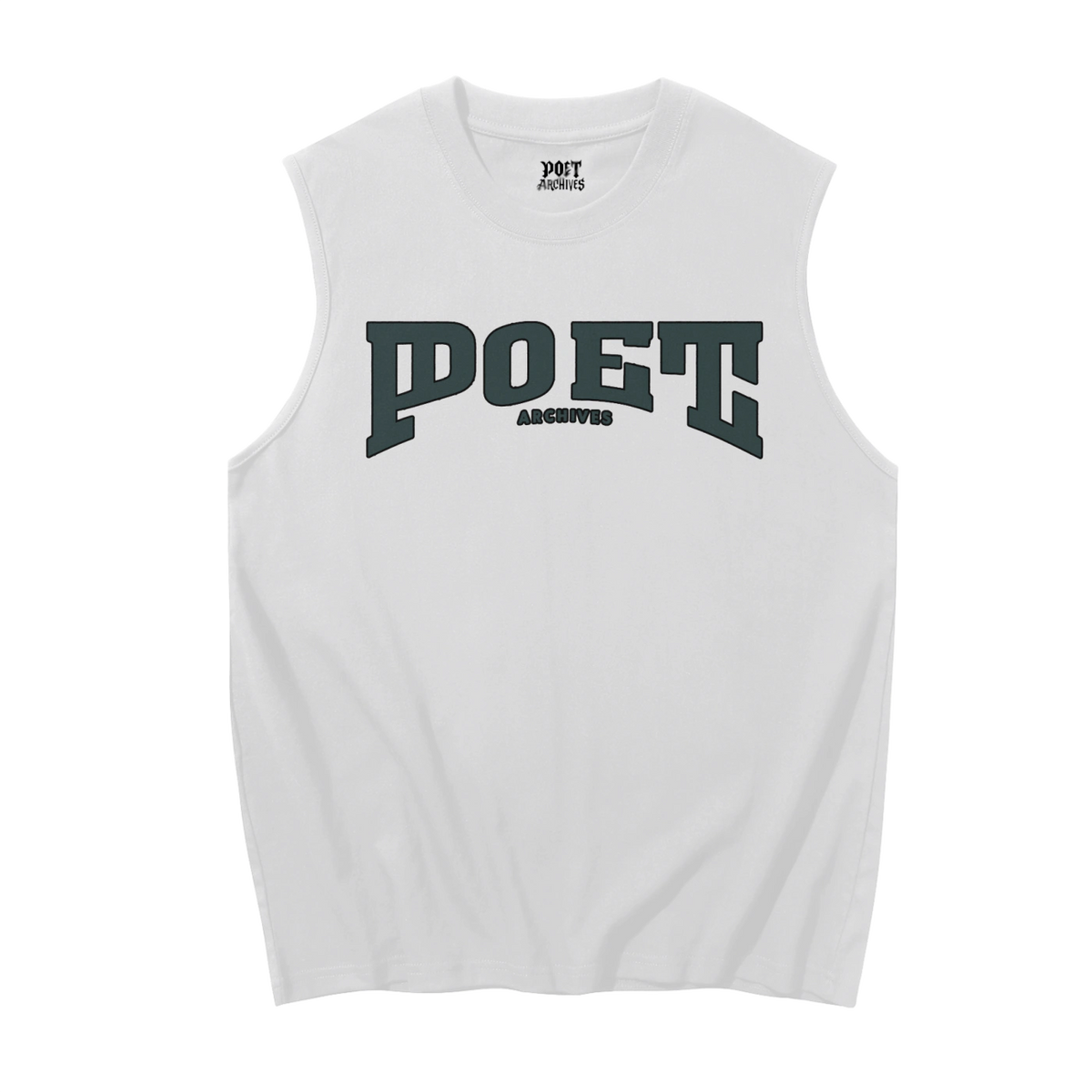 Back view of the Freshman Tank Top, from Poet Archives