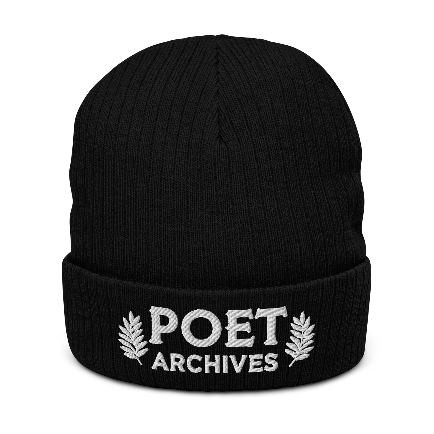 RIBBED BEANIE - Poet Archives