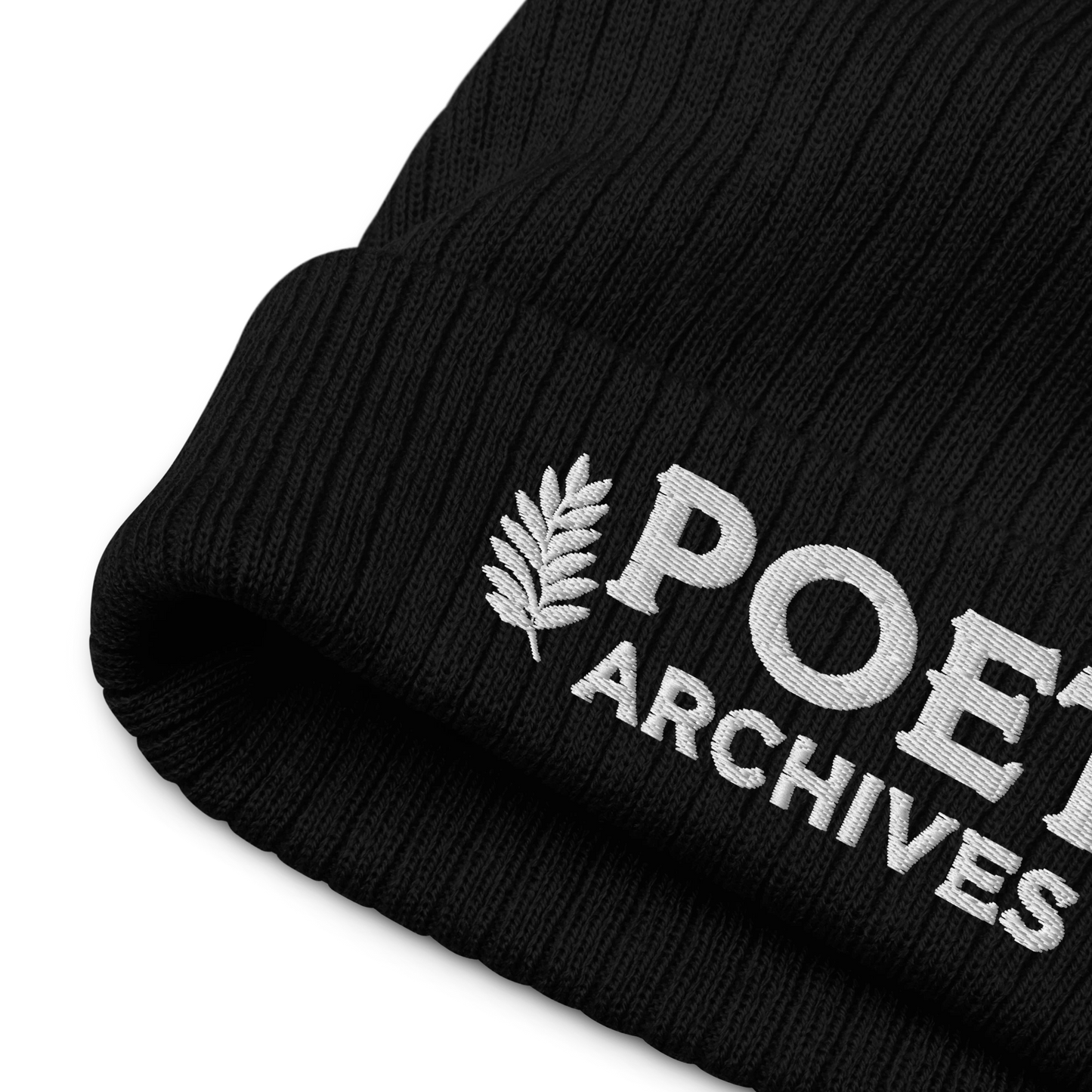 RIBBED BEANIE - Poet Archives