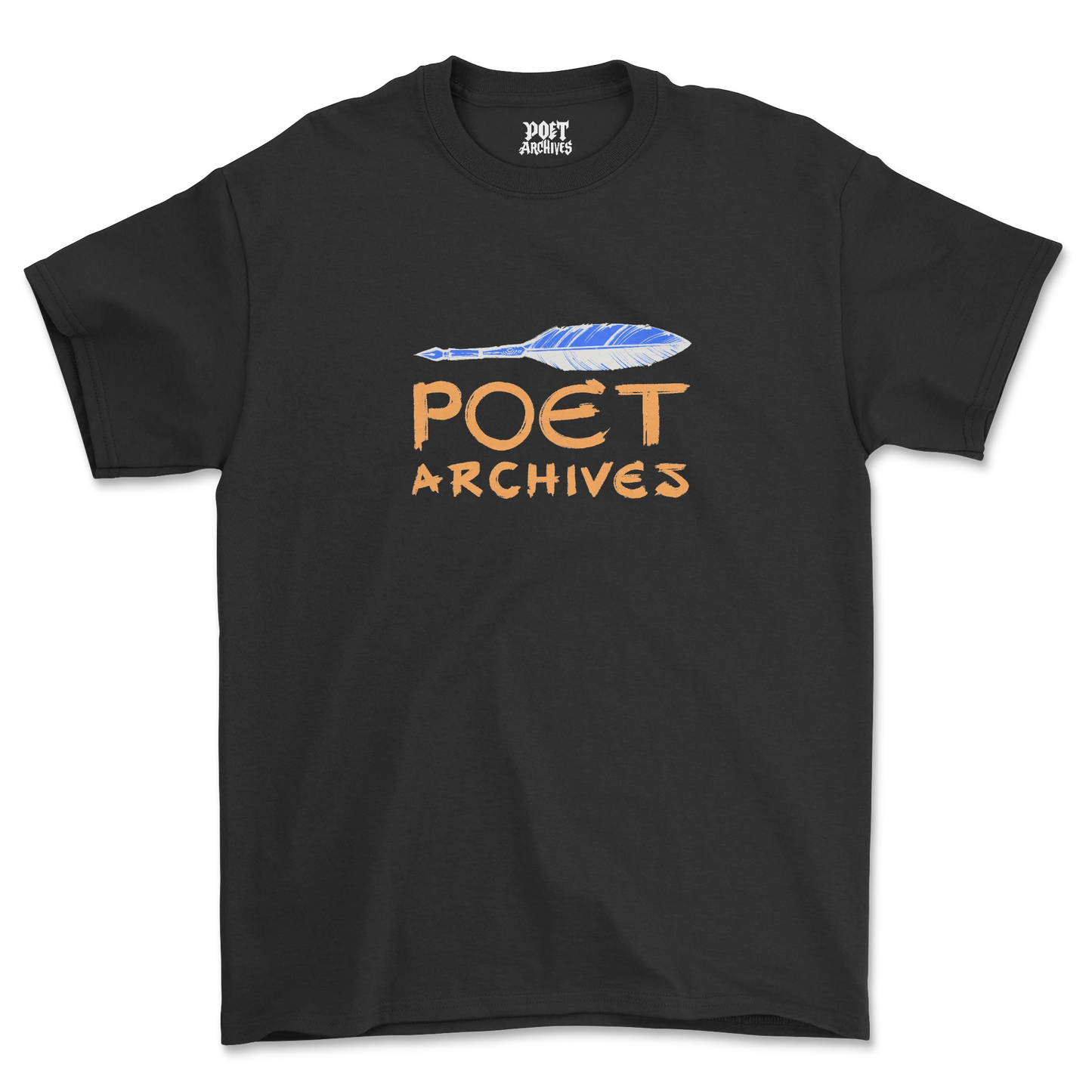 QUILL BACK PRINT T-SHIRT - Poet Archives