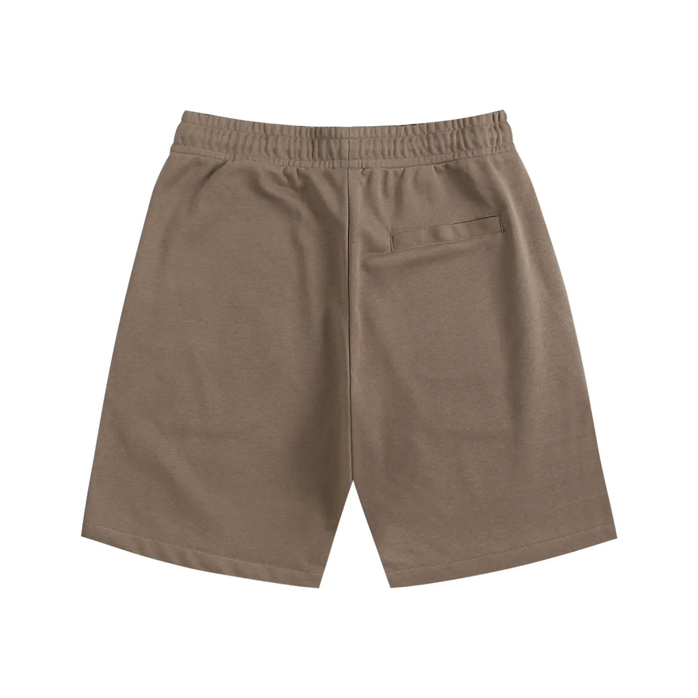 Brown shorts on a white background