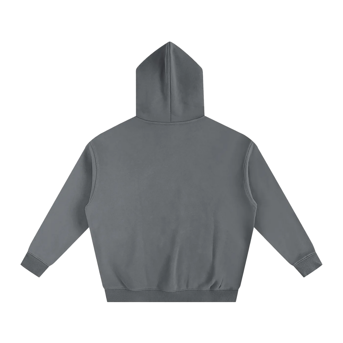 Gray hoodie on a white background