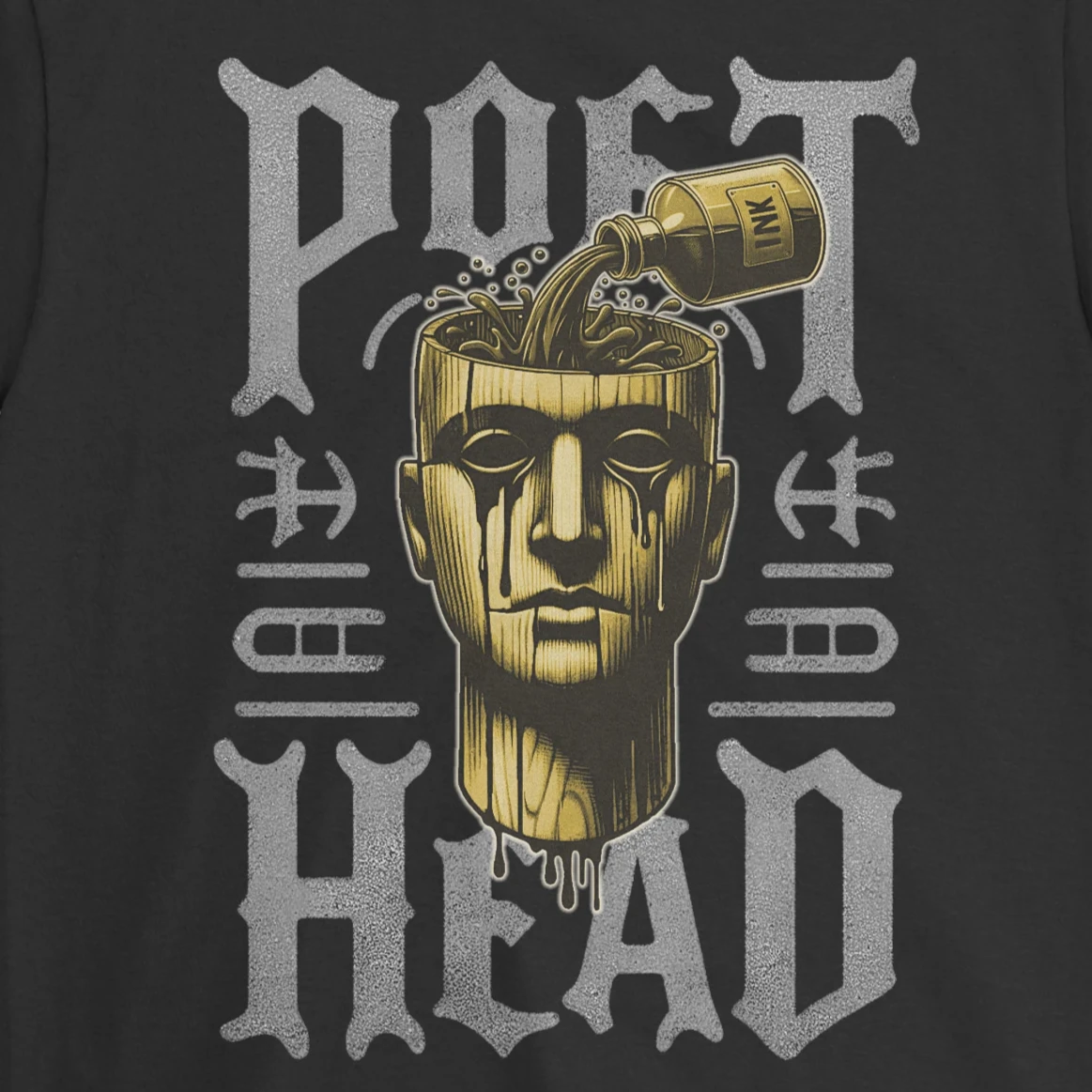 POET HEAD T-SHIRT