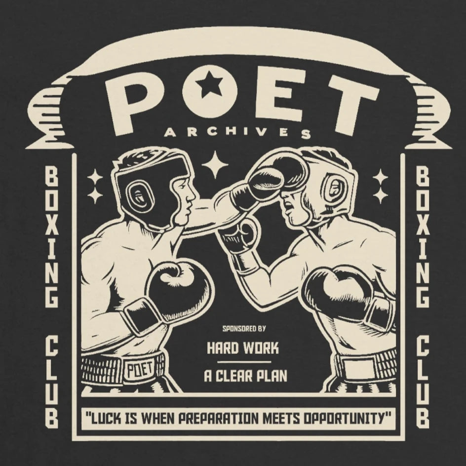 BOXING CLUB T-SHIRT - Poet Archives