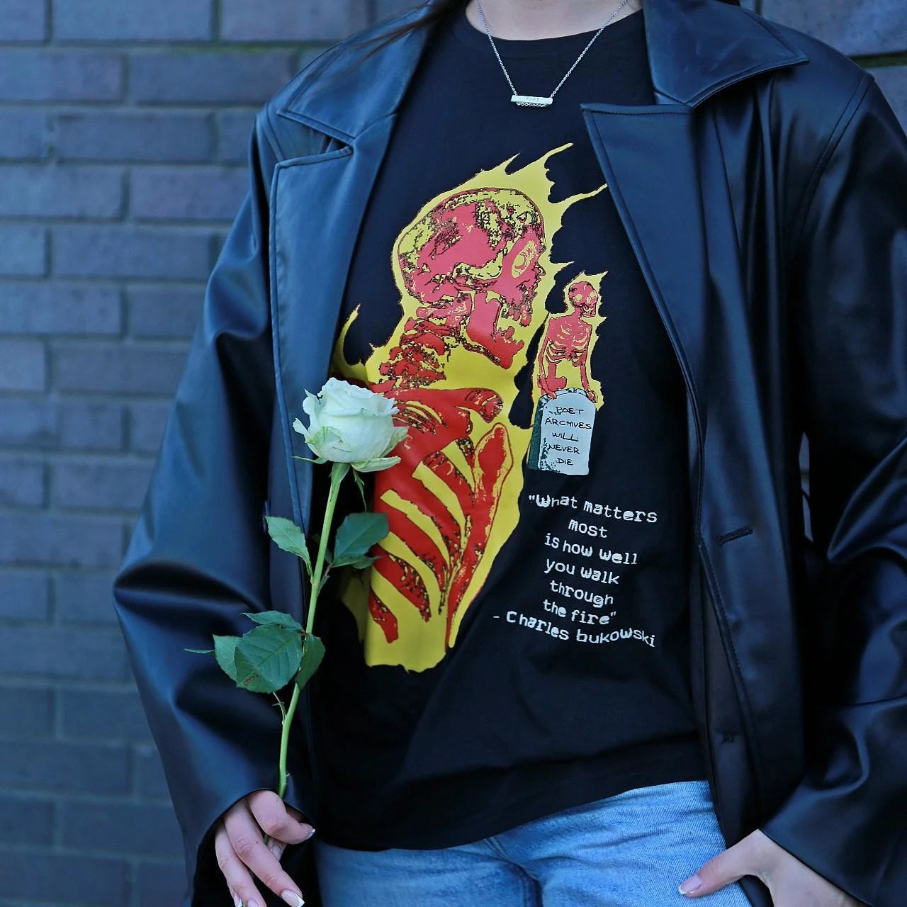 THROUGH THE FIRE T-SHIRT - Poet Archives