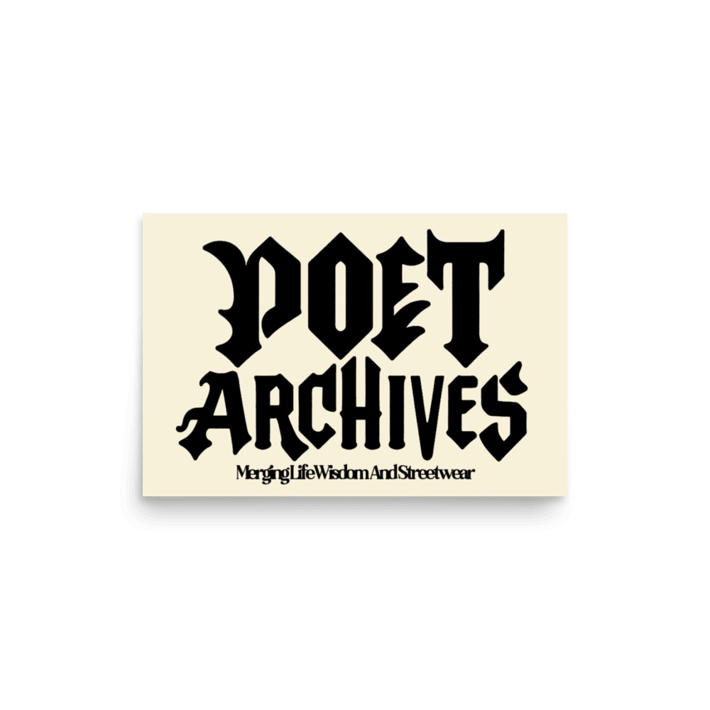 So Metal Poster - Poet Archives