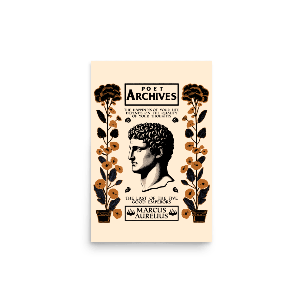 Marcus Aurelius Poster - Poet Archives