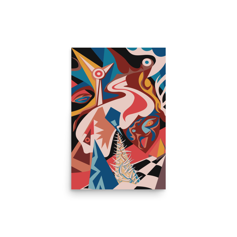 Cubism Poster - Poet Archives