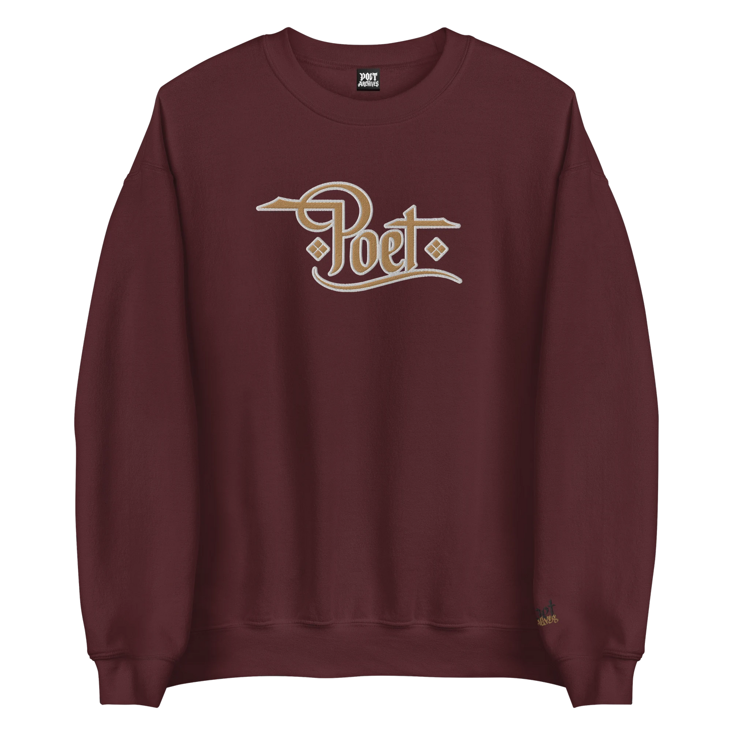 ARABIC EMBROIDERED SWEATSHIRT - Poet Archives