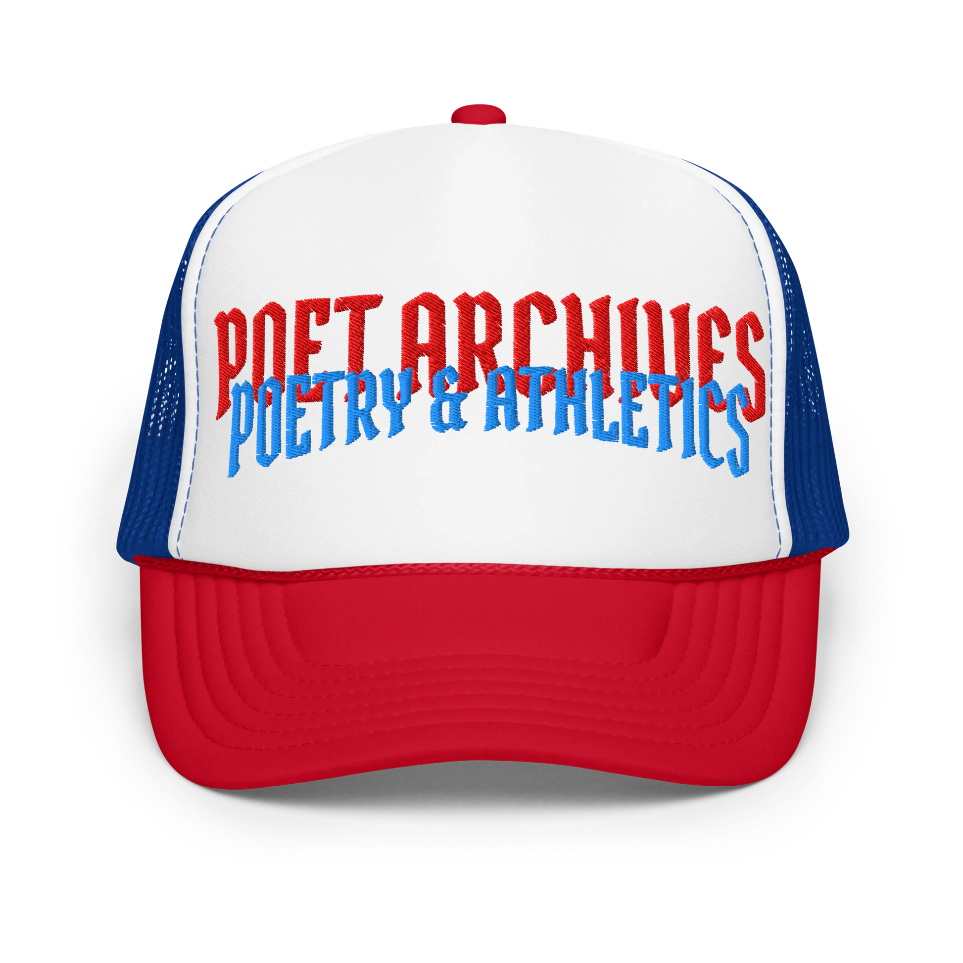 POETRY & ATHLETICS TRUCKER HAT - Poet Archives