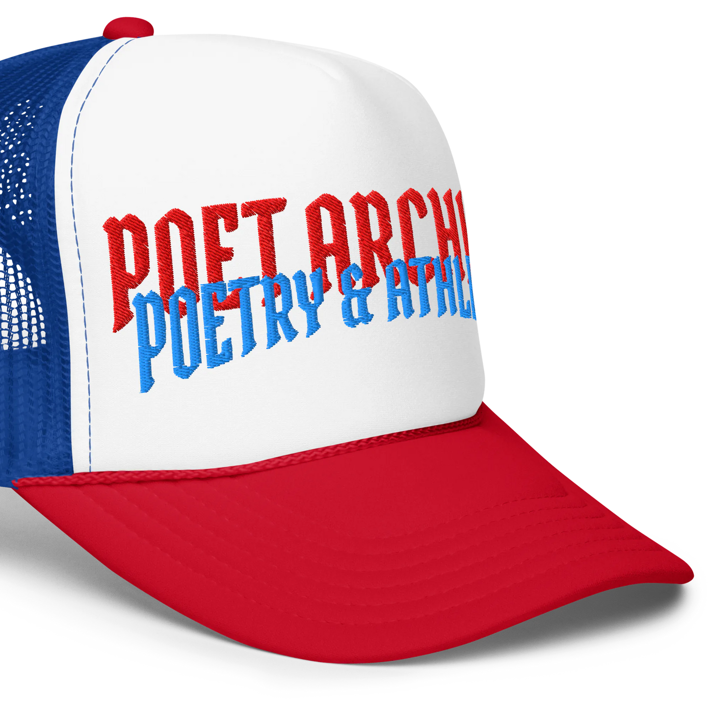 POETRY & ATHLETICS TRUCKER HAT - Poet Archives