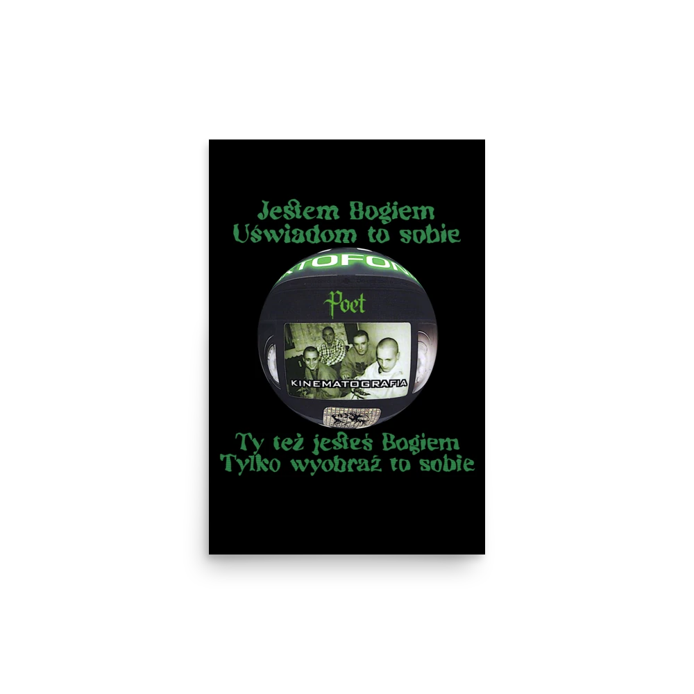 Paktofonika Poster artwork, shown in the 12x18 inch size, from Poet Archives