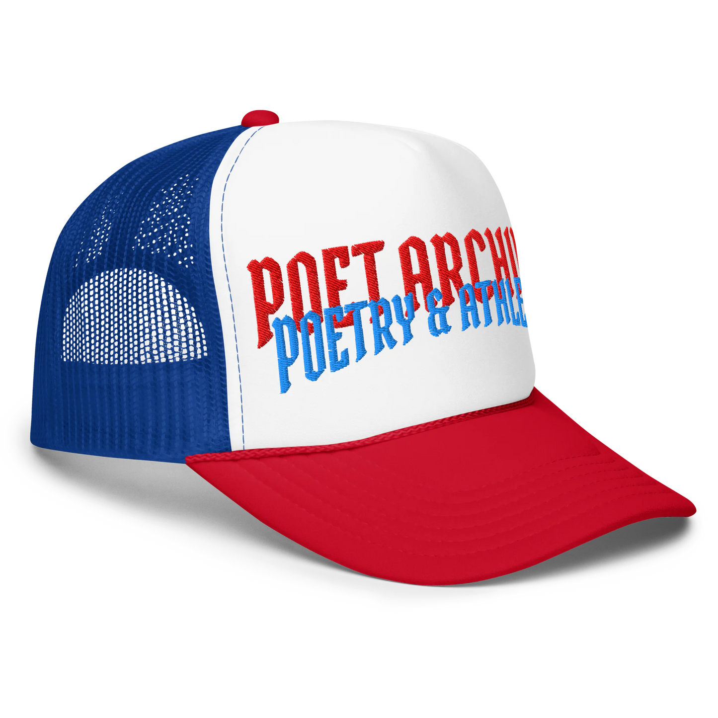 POETRY & ATHLETICS TRUCKER HAT - Poet Archives