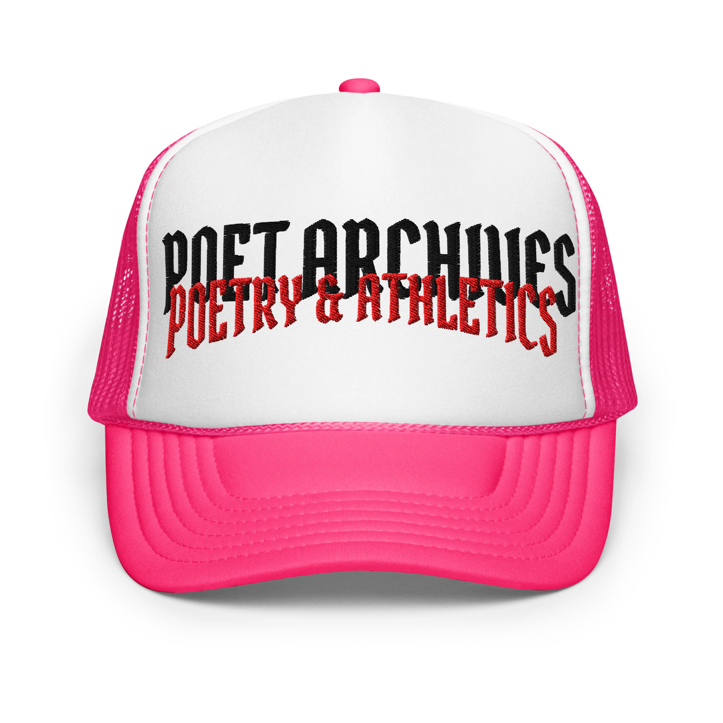 POETRY & ATHLETICS TRUCKER HAT - Poet Archives