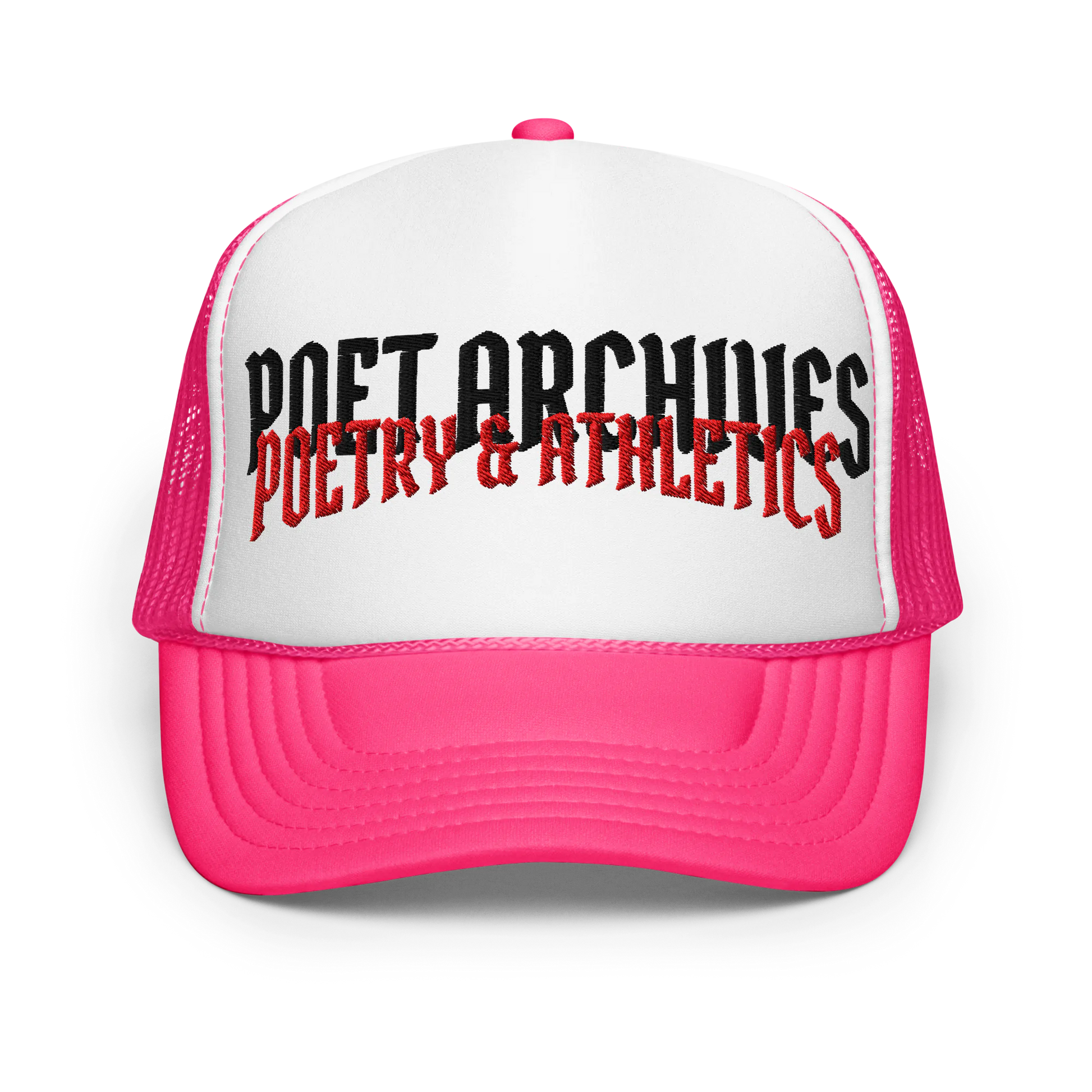 POETRY & ATHLETICS TRUCKER HAT - Poet Archives