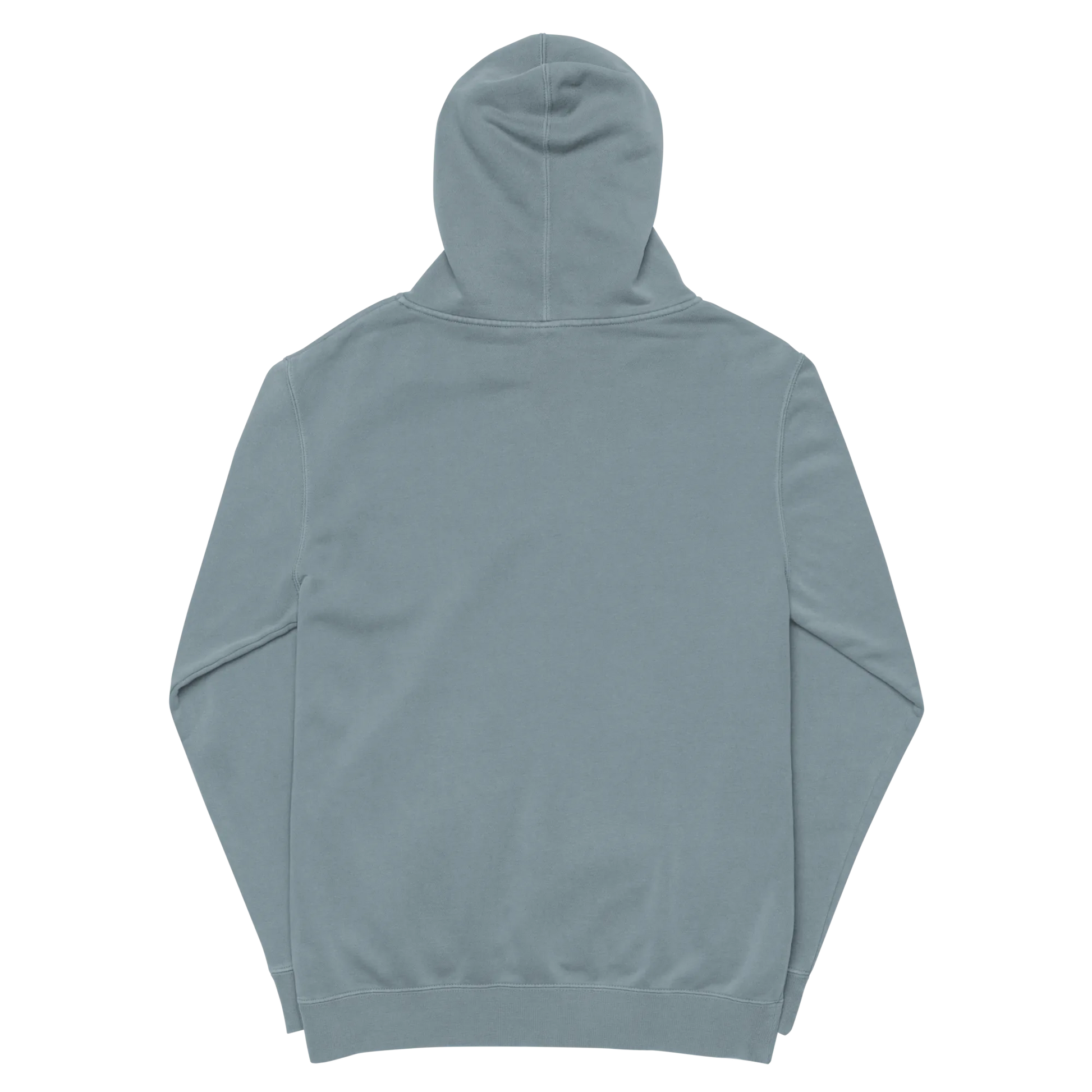 Light blue hoodie on a white background