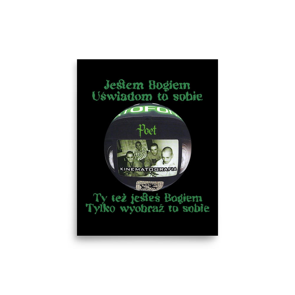 Paktofonika Poster artwork, shown in the 8x10 inch size, from Poet Archives