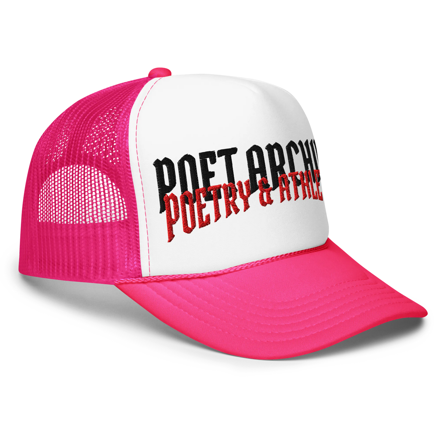 POETRY & ATHLETICS TRUCKER HAT - Poet Archives