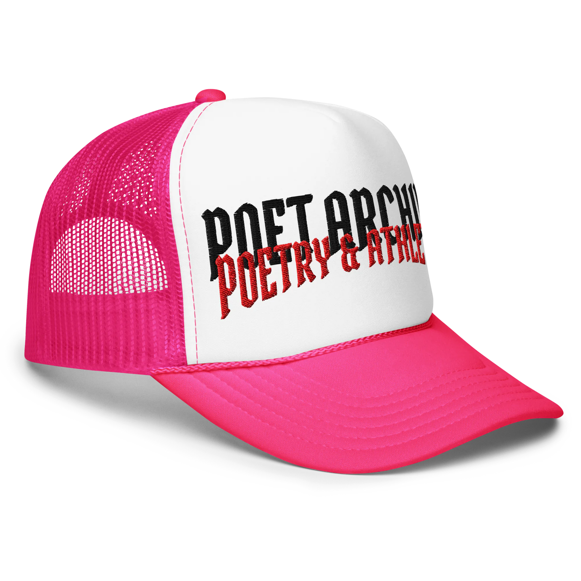 POETRY & ATHLETICS TRUCKER HAT - Poet Archives