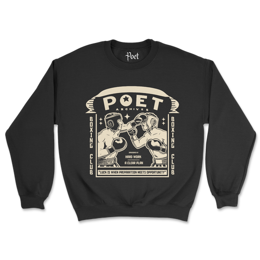 Boxing Club Sweatshirt - Poet Archives