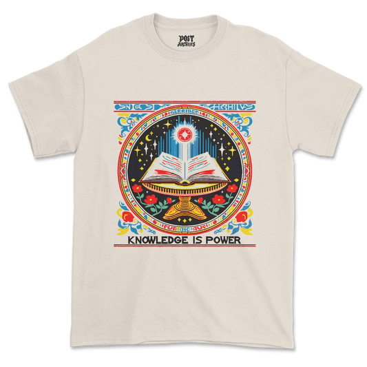KNOWLEDGE IS POWER T-SHIRT