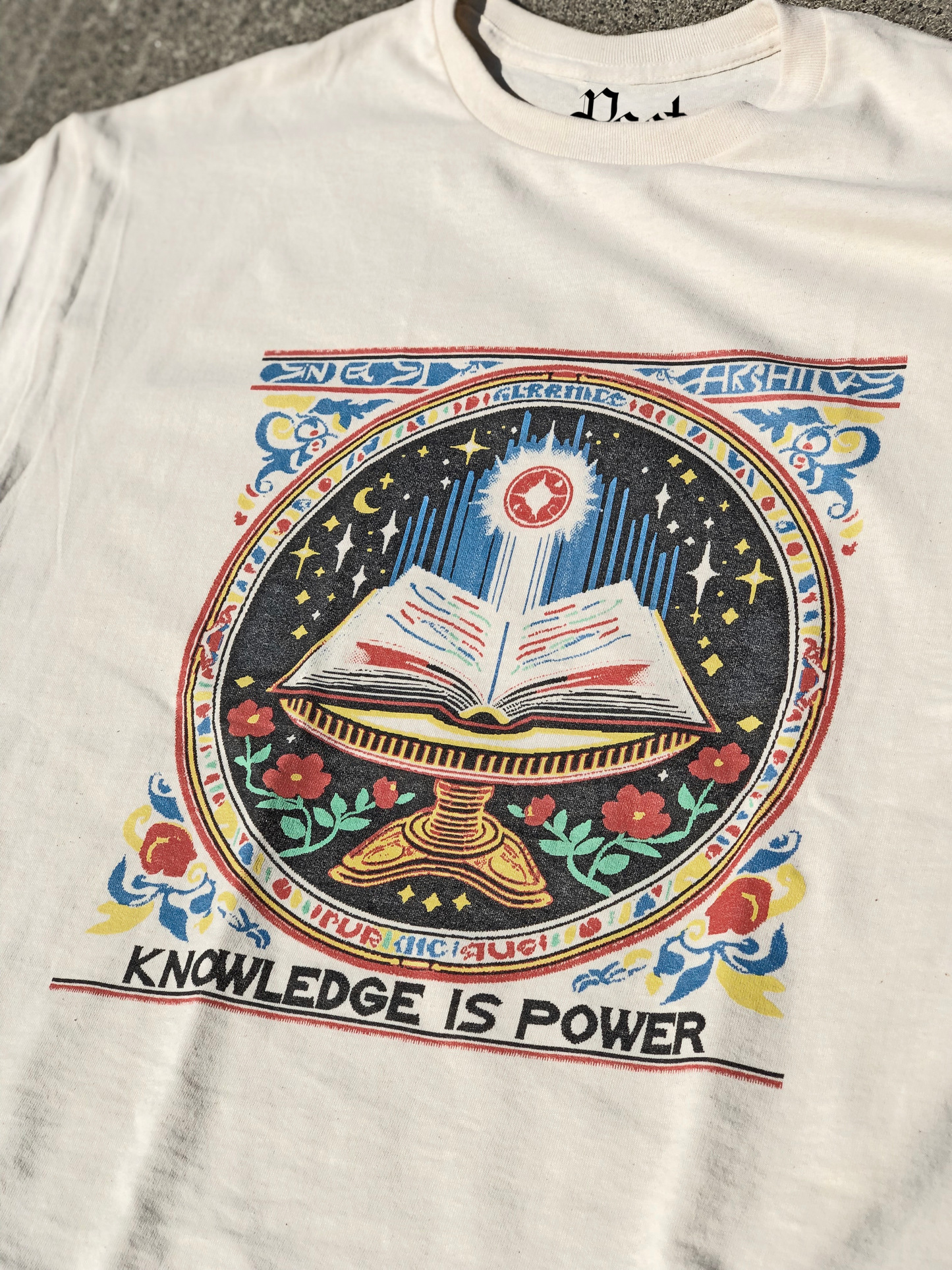 Knowledge Is Power T-Shirt - Poet Archives