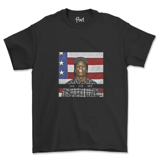 A$AP Rocky Live. Love. ASAP T-Shirt - Poet Archives
