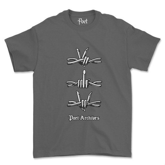 Barbed Wire T-Shirt - Poet Archives