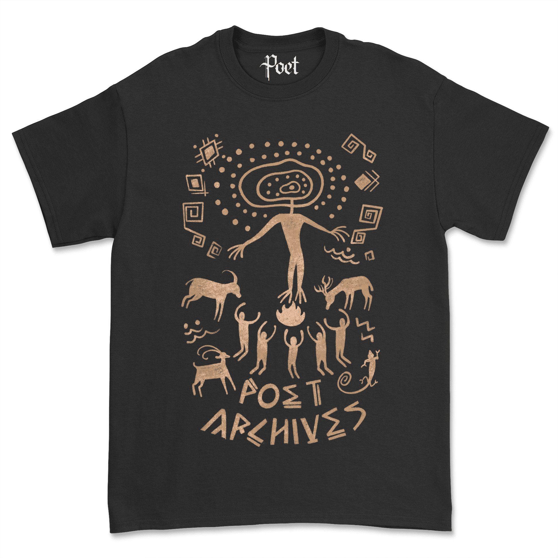 Cave Art T-Shirt - Poet Archives
