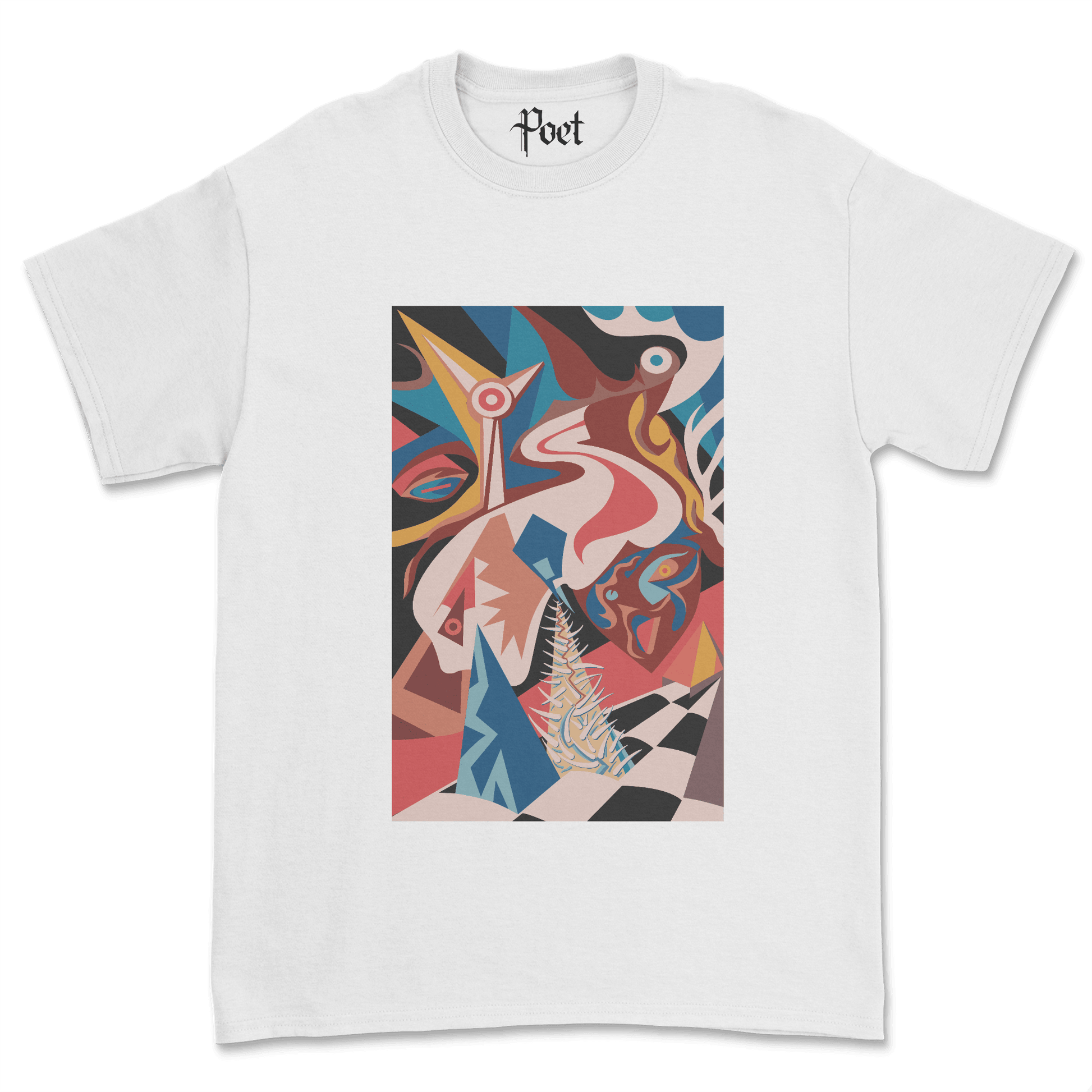 Cubism T-Shirt - Poet Archives