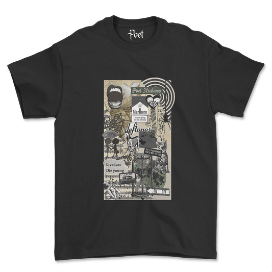 Deftones Moodboard T-Shirt - Poet Archives