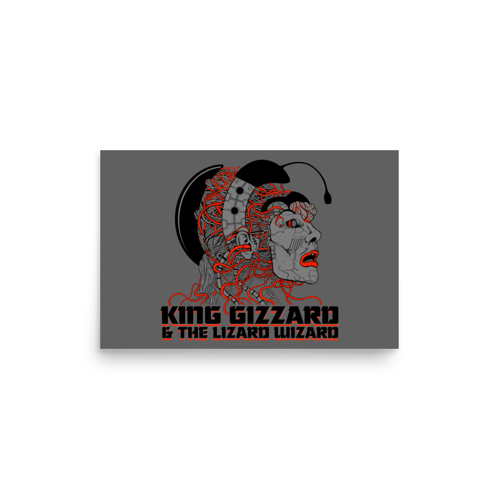 King Gizzard & the Lizard Wizard Poster - Poet Archives