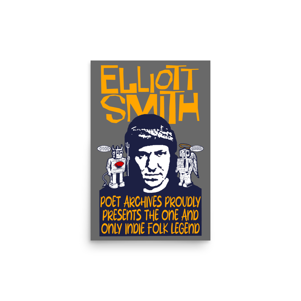 Elliott Smith Poster - Poet Archives