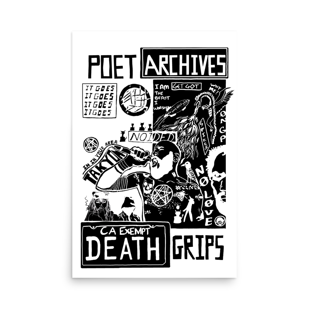 Death Grips Poster - Poet Archives