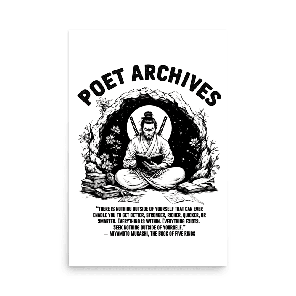 Miyamoto Musashi Poster - Poet Archives