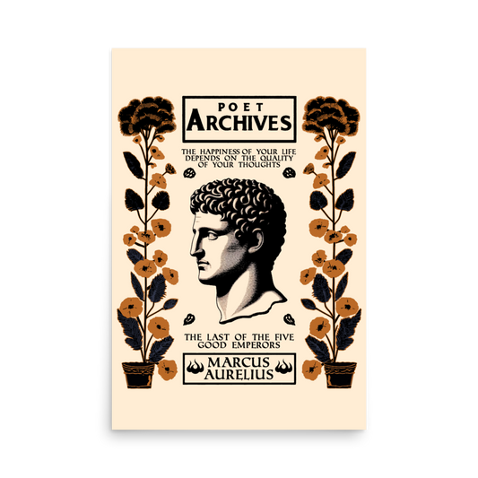 Marcus Aurelius Poster - Poet Archives