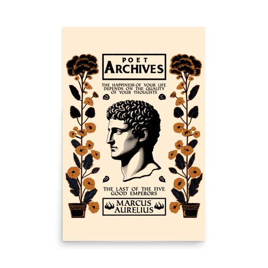 Marcus Aurelius Poster - Poet Archives