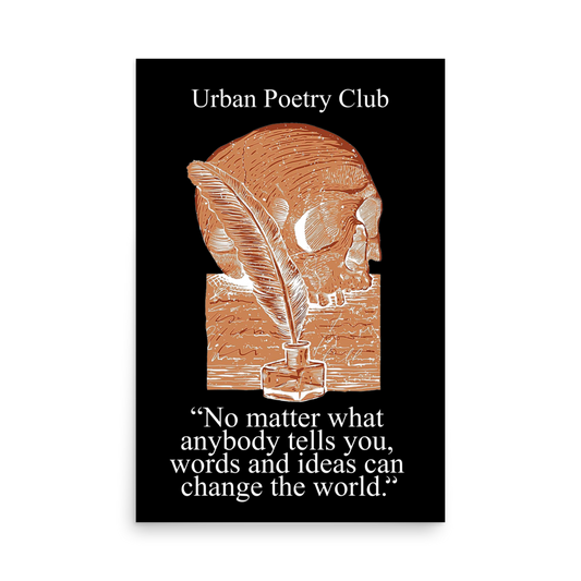 Urban Poetry Club Poster - Poet Archives