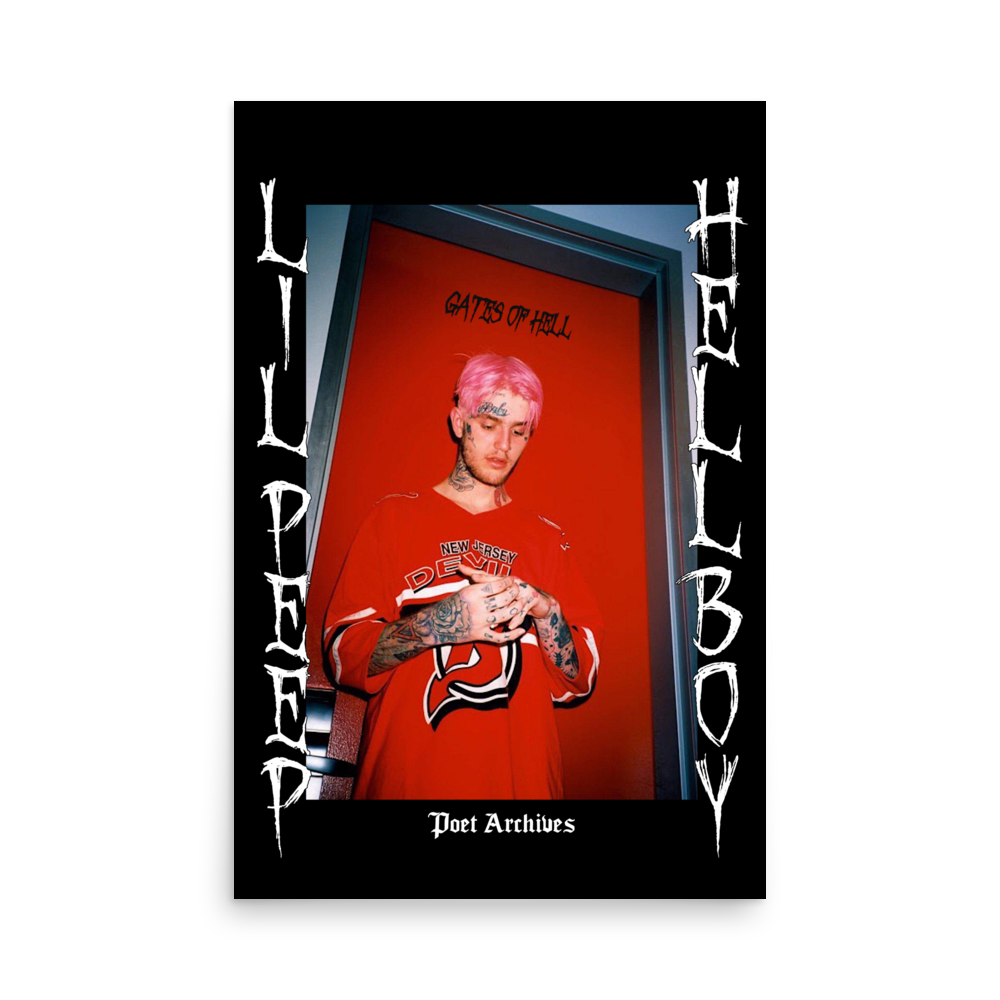 Lil Peep Poster - Poet Archives
