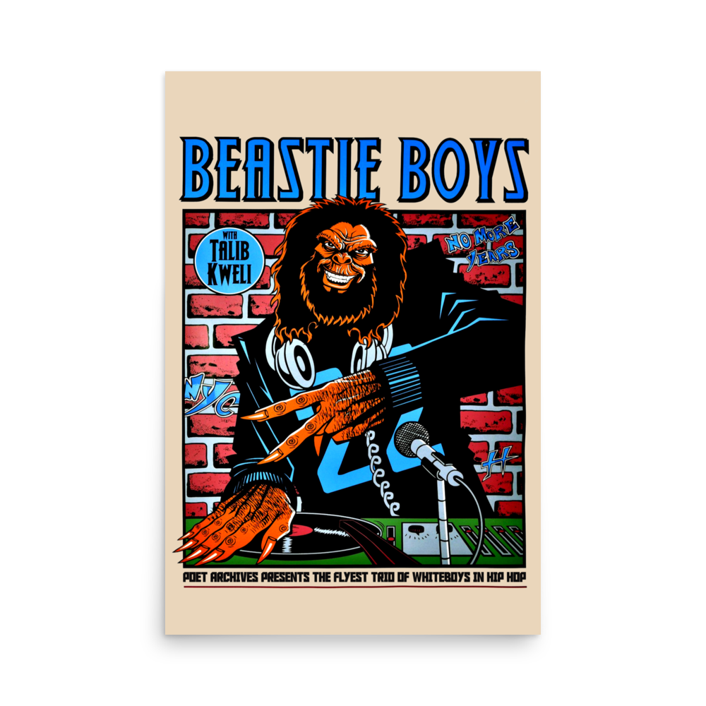 Beastie Boys Poster - Poet Archives