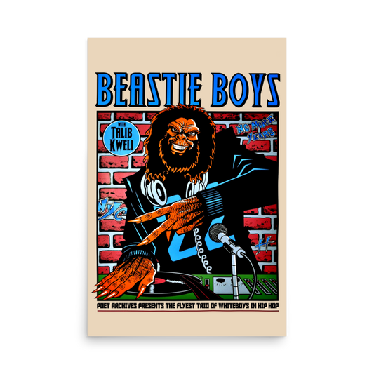 Beastie Boys Poster - Poet Archives