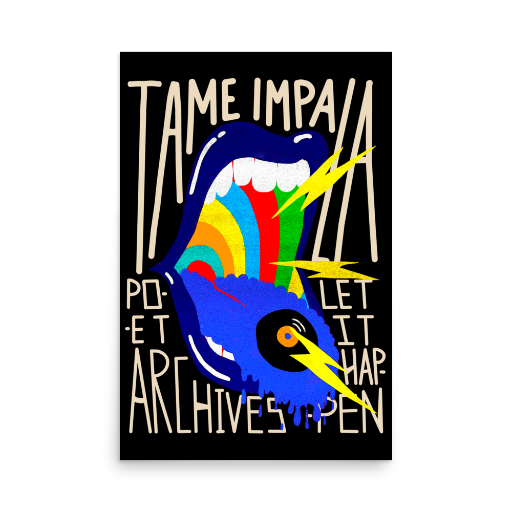 Tame Impala Poster - Poet Archives