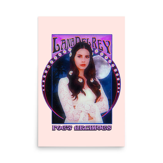 Lana Del Ray Poster - Poet Archives