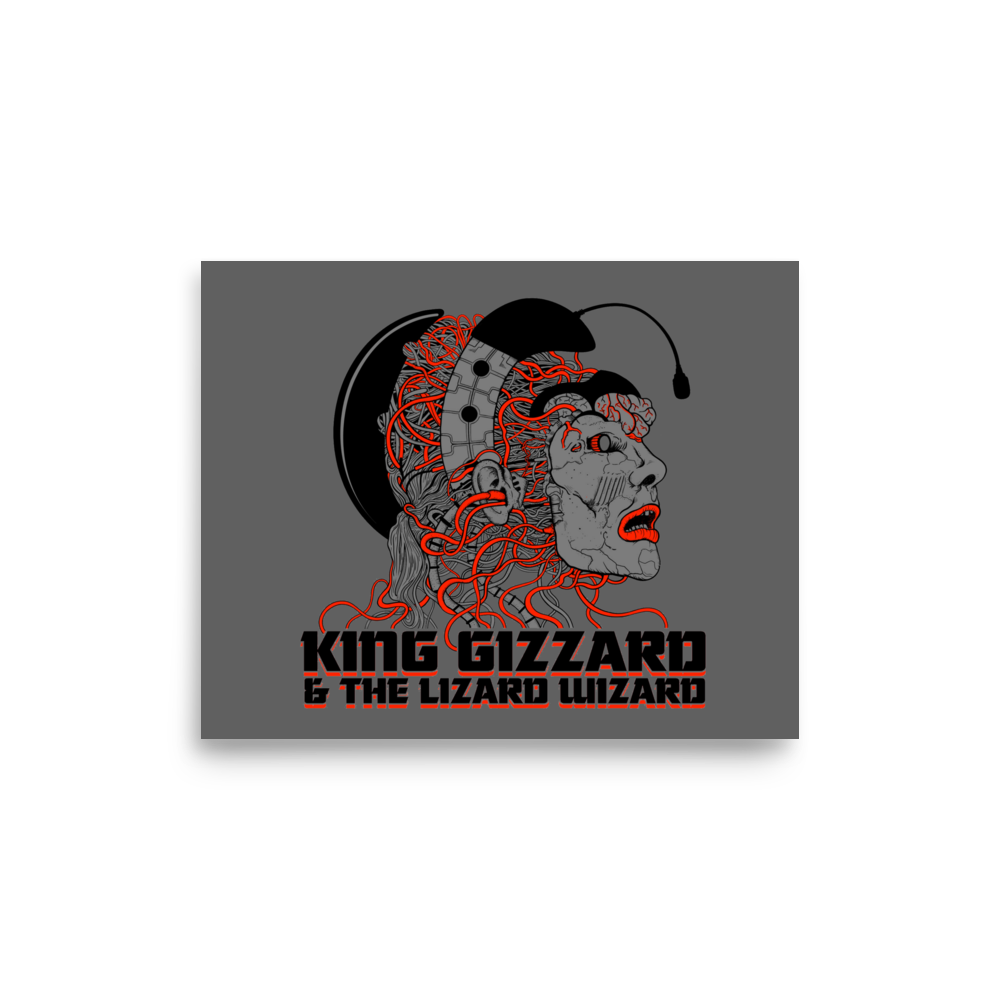 King Gizzard & the Lizard Wizard Poster - Poet Archives