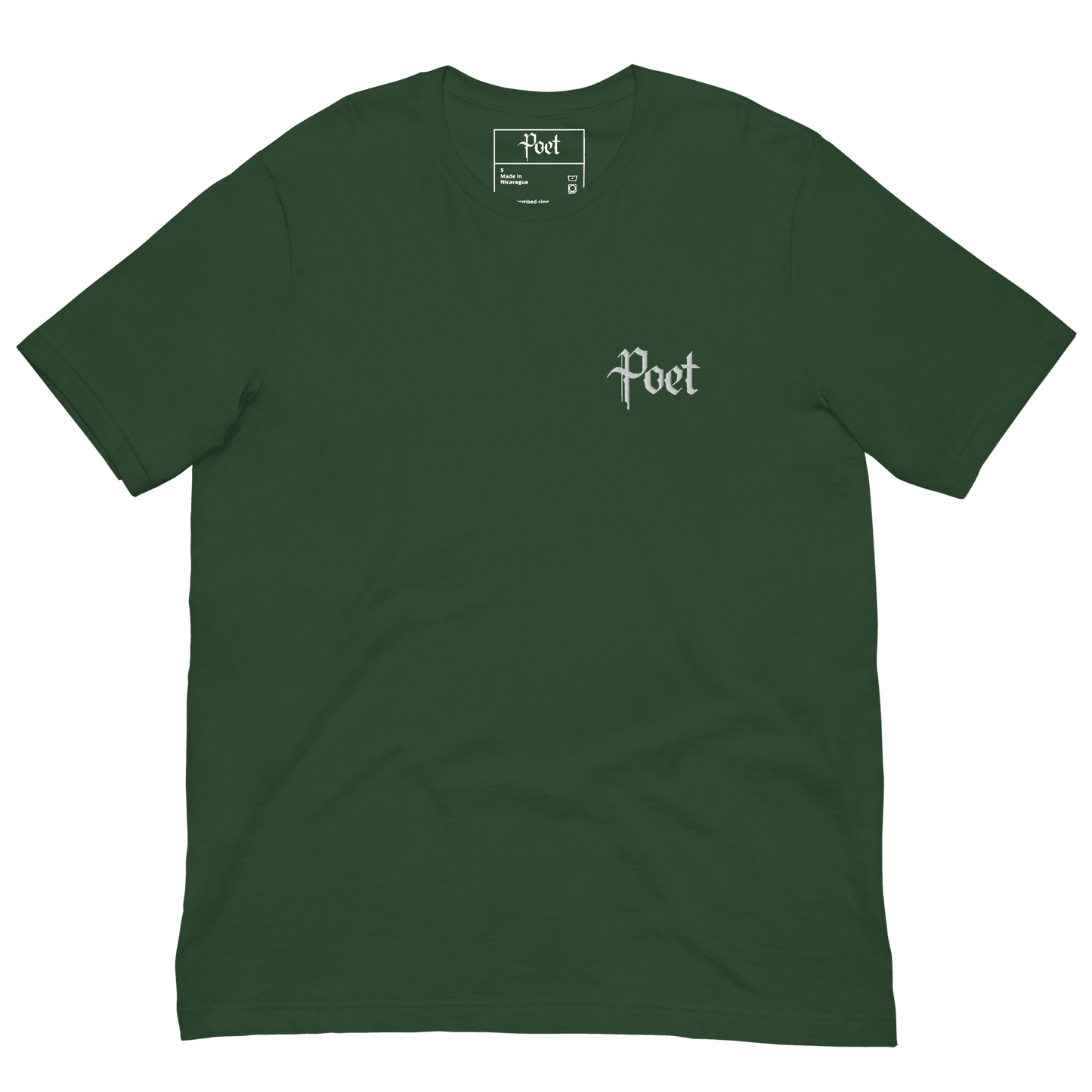 Essential Embroidered T-Shirt - Poet Archives