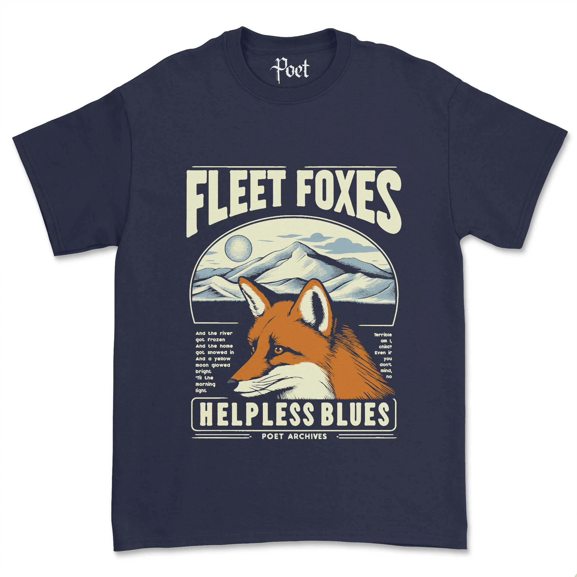 Fleet Foxes T-Shirt - Poet Archives