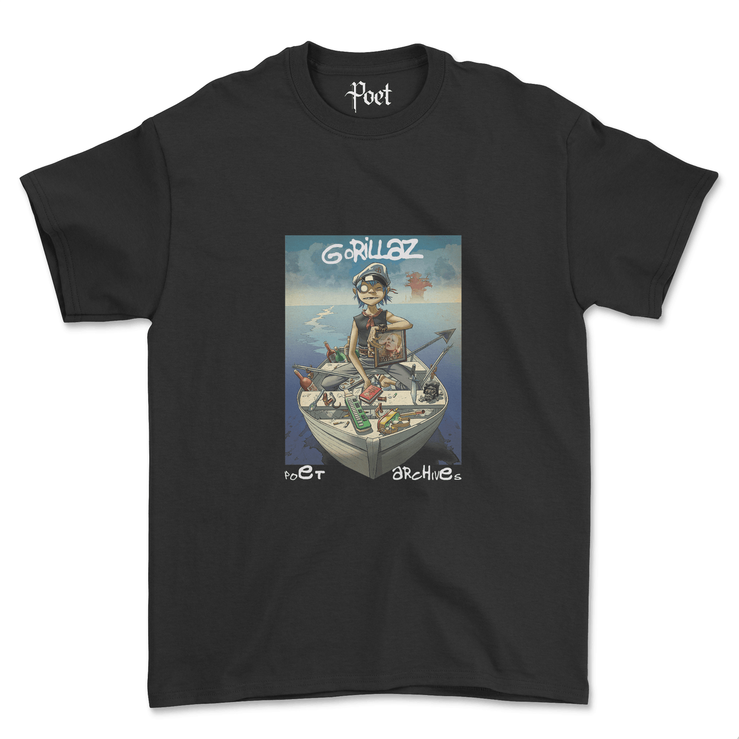 Gorillaz 2-D T-Shirt - Poet Archives