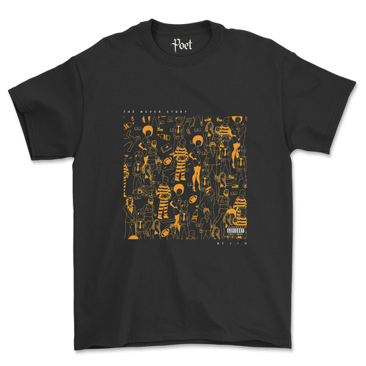J.I.D The Never Story T-Shirt - Poet Archives