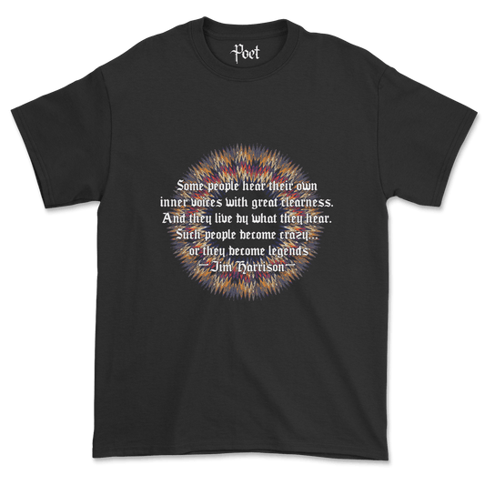 Jim Harrison T-Shirt - Poet Archives