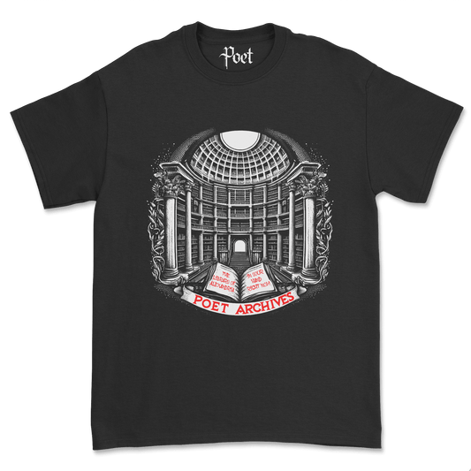 Library of Alexandria T-Shirt - Poet Archives